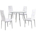 5-Piece Glass Dinette Set J665078