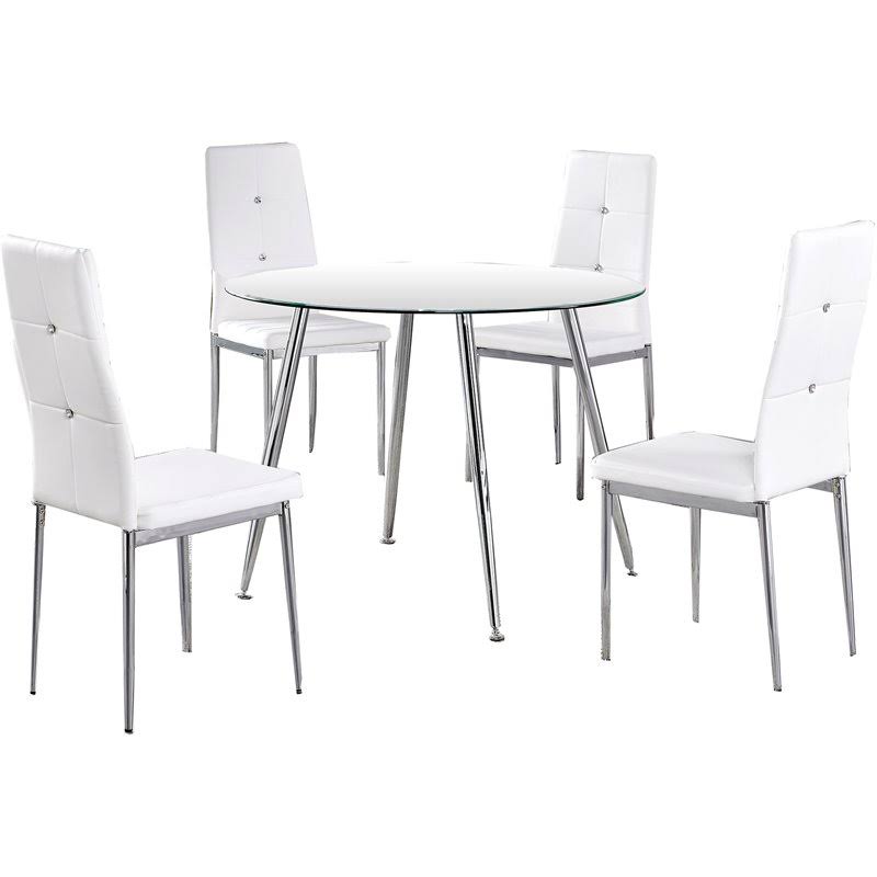 5-Piece Glass Dinette Set J665078