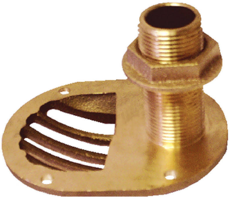 Thru-Hull with Strainer and Nut T2820