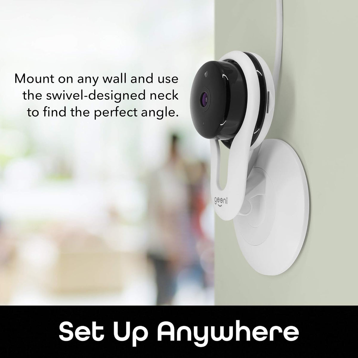 1080p HD Indoor Smart Security Camera Pack of 2 Y98370