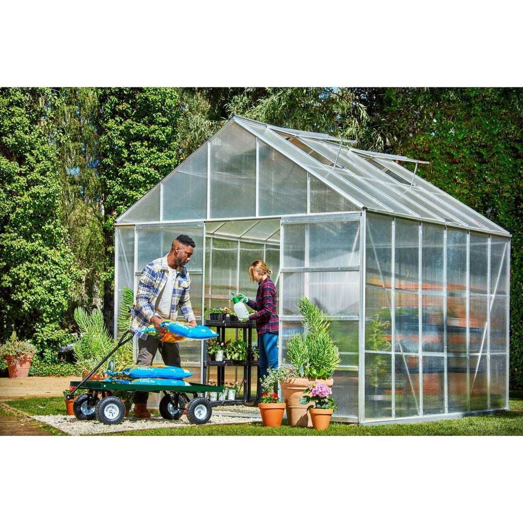 10 ft. x 12 ft. Greenhouse with 4 Vents X62188