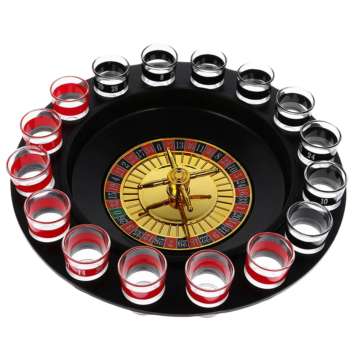 Drinking Roulette Set Glass for Party Game L77059