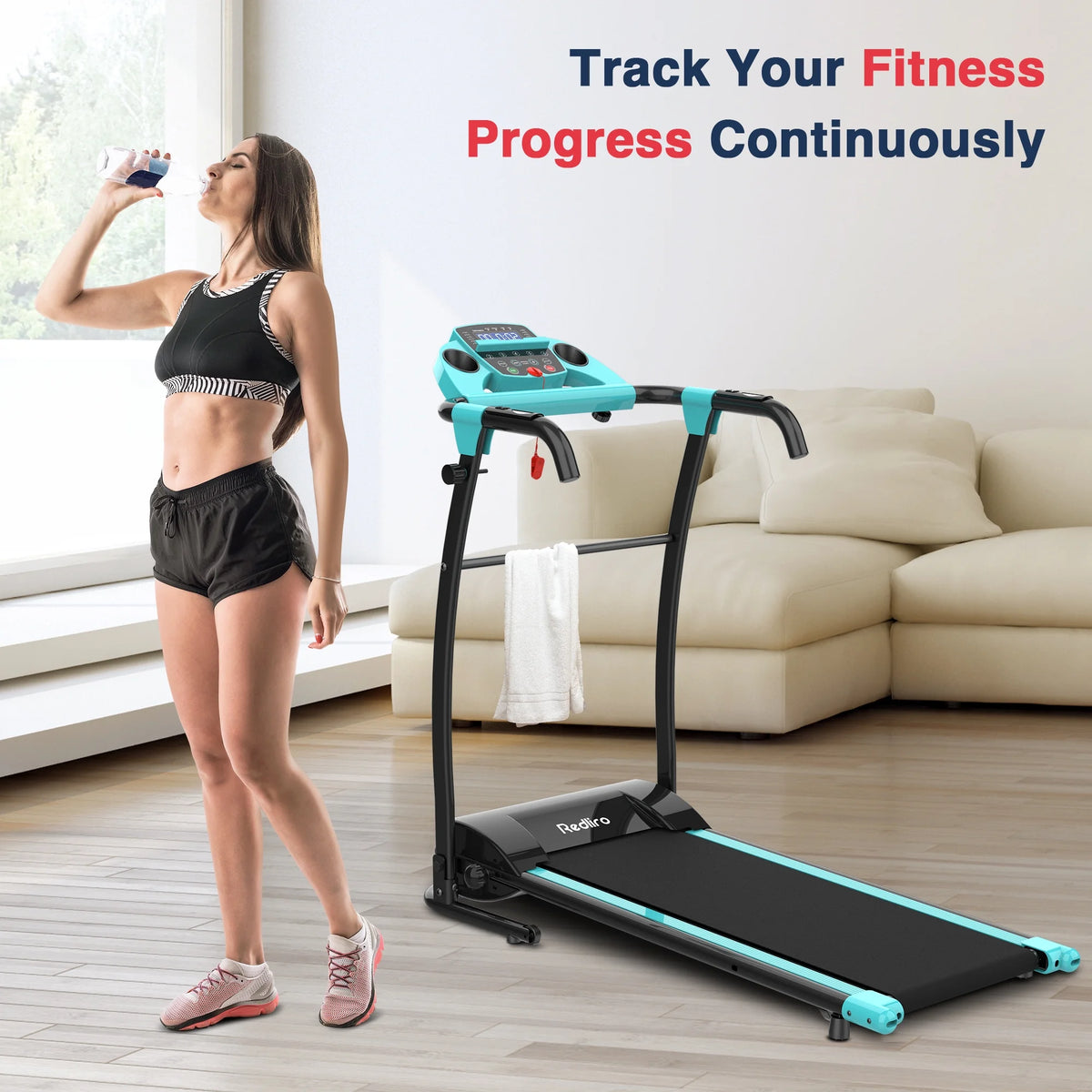 Portable Folding Treadmill Incline Electric Walking Running Machine G5175