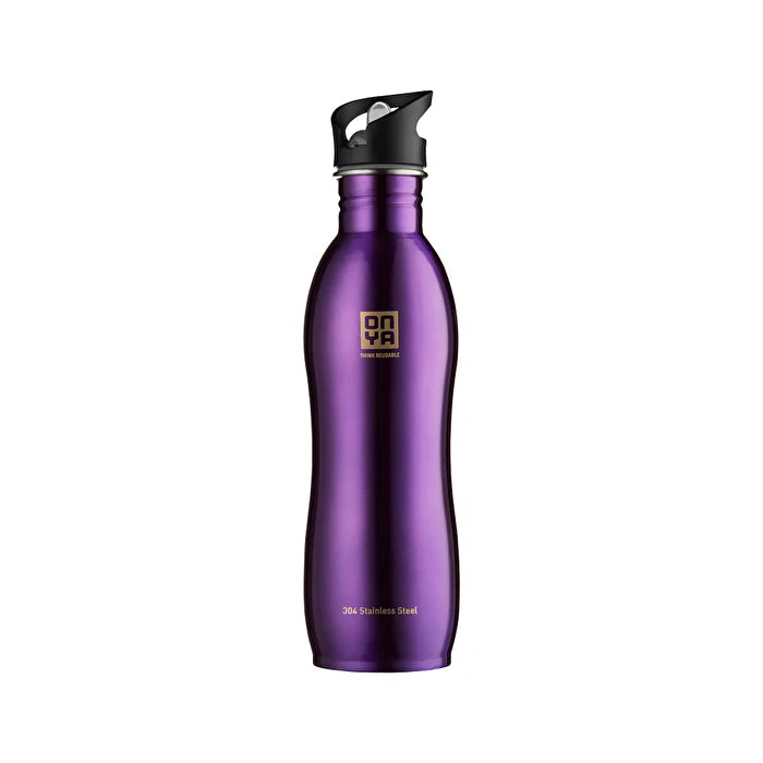 Stainless Steel Bottle Purple 1000ml W906