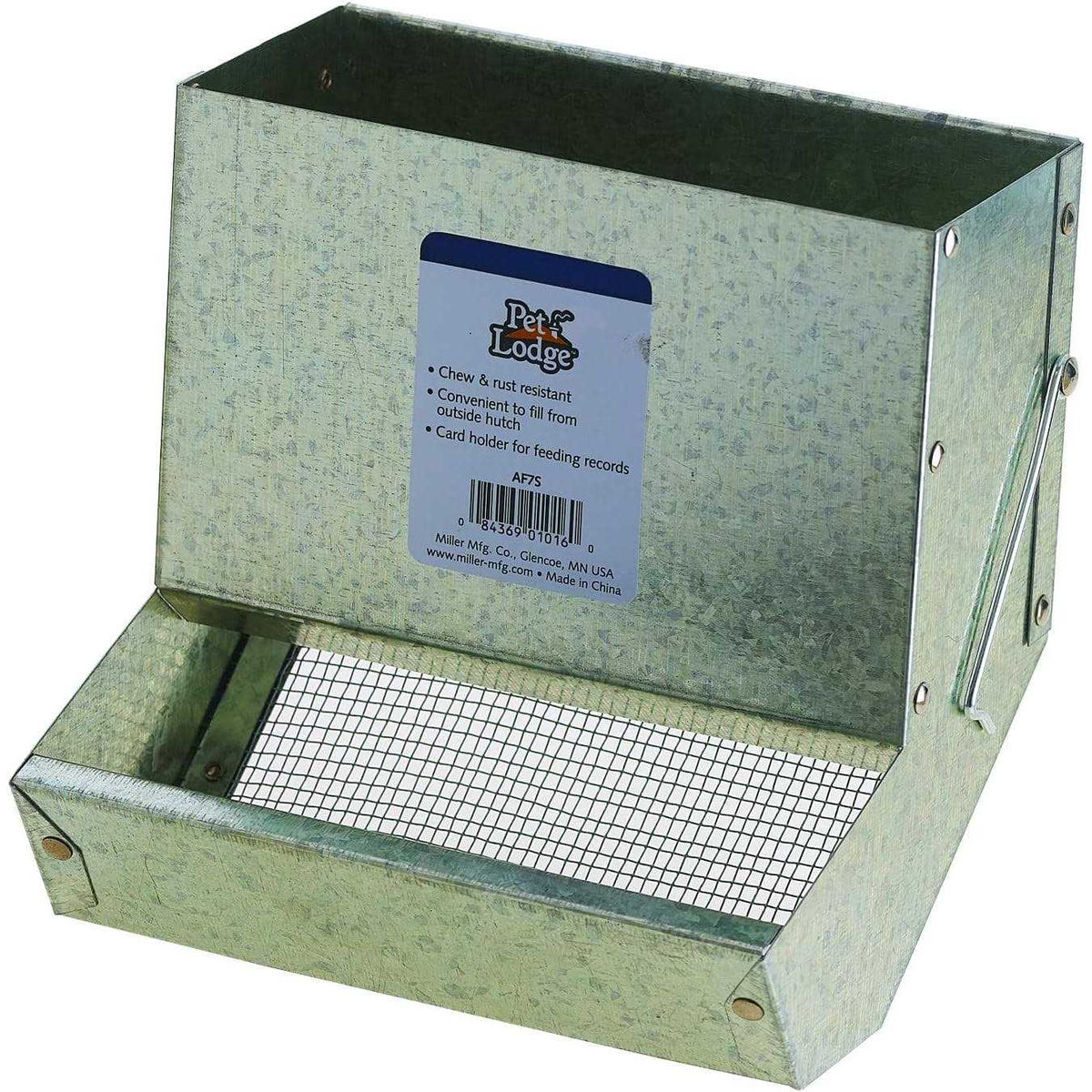 Pet Feeder with Sifter Bottom & Lid Y40011