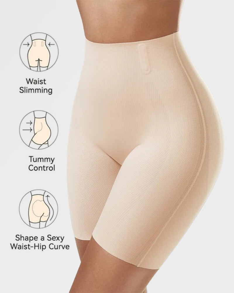 High-Waist Sculpting Shapewear Shorts N191