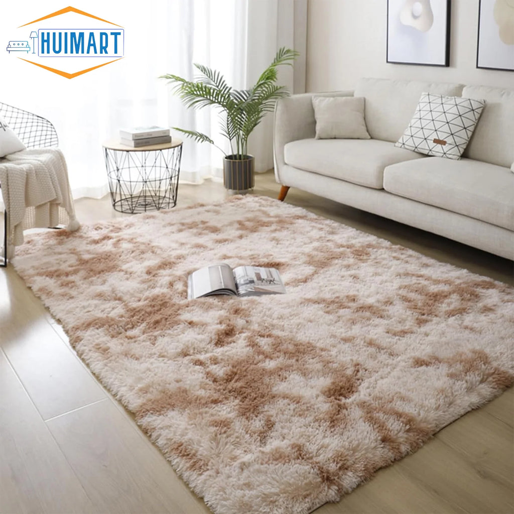 5 x 7 ft Charcoal Gray Shaggy Area Rug P78971