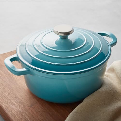 Enameled Cast Iron Covered Dutch Oven, 4 qt. O85092