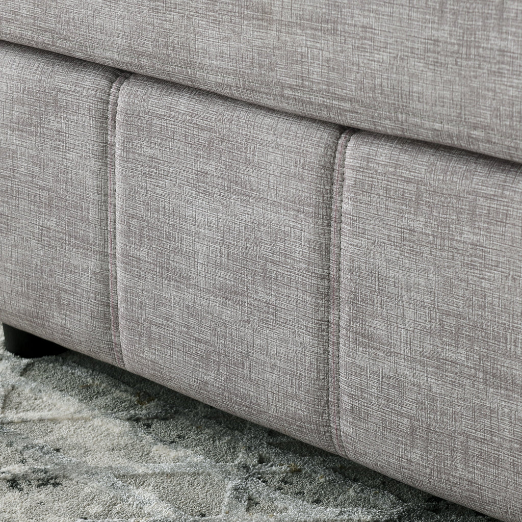 L Shaped Upholstered Modular Sectional Sofa B19564