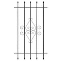 Black 5-Bar Window Guard J4013