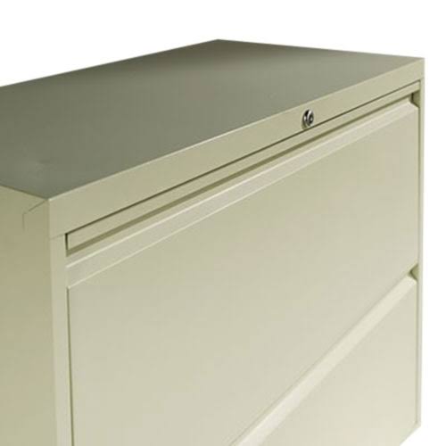 Light Gray 2-drawer Lateral File Cabinet Z36546