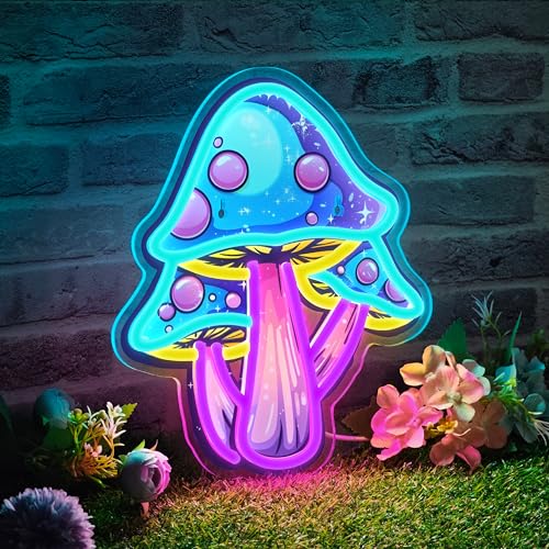 Mushroom Neon Sign Dimmable Mushroom Led Sign N53160