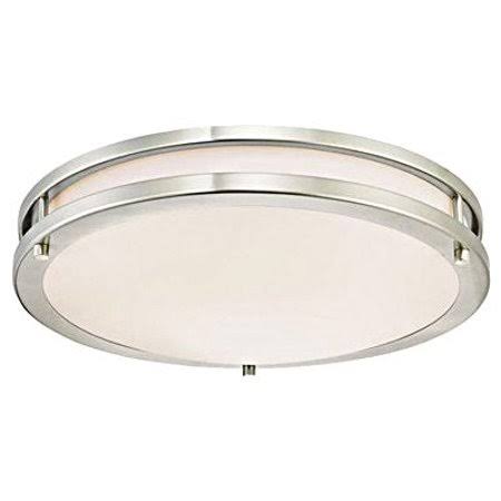 Brushed Nickel LED Dimmable Fixture Q49830