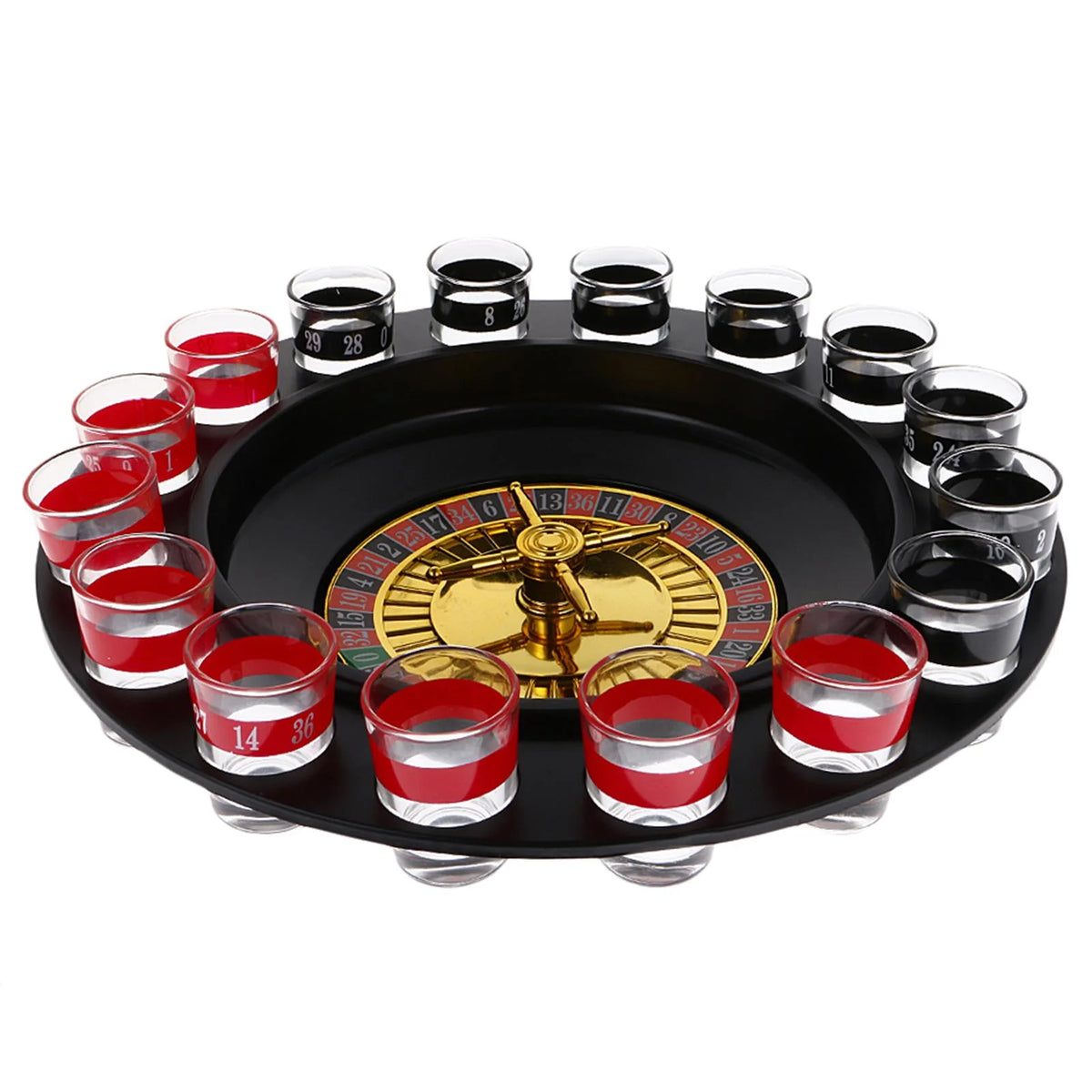 Drinking Roulette Set Glass for Party Game L77059