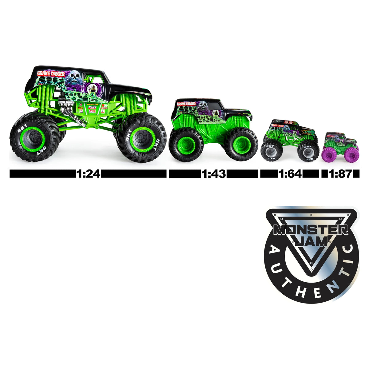 Die-Cast Monster Truck, 1:24 Scale Q2247