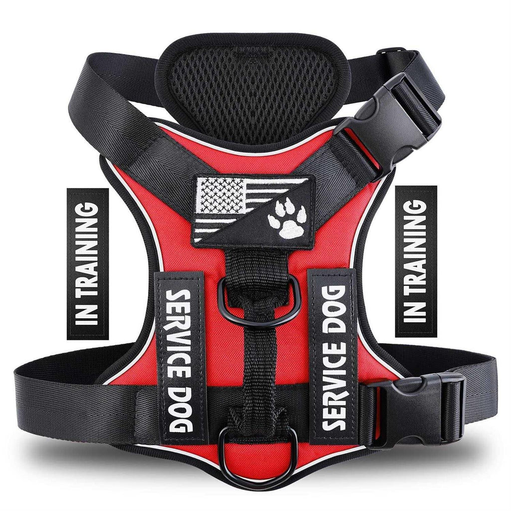 Reflective Dog Vest Harness with 5 PCS Patches R9813