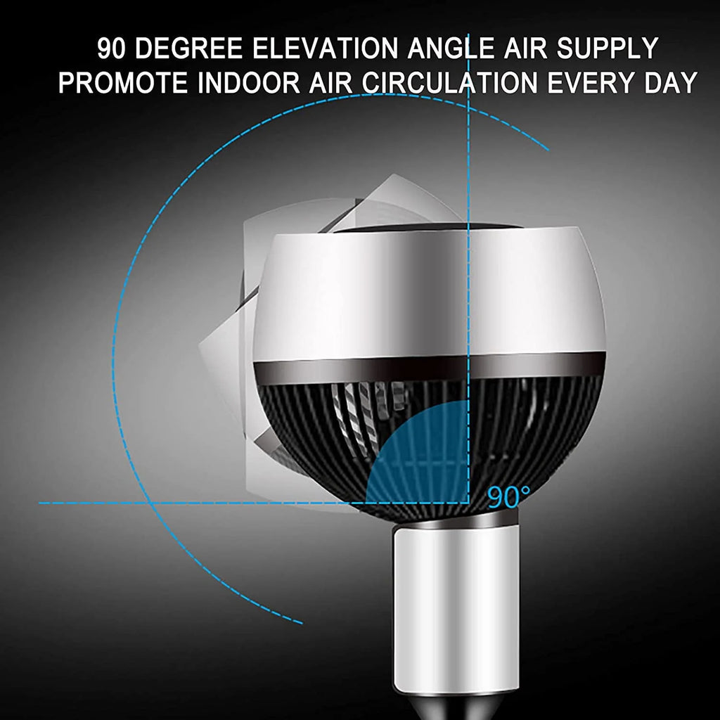 Electric Fan Floor Standing Swing Head Air Circulation Fan Remote Control D4425