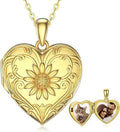 Sterling Silver Heart Locket Necklace X81142