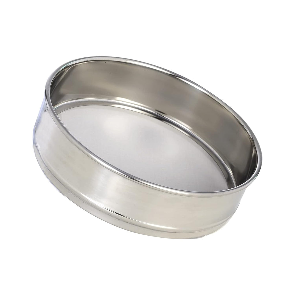 800 Mesh 8'' Diameter 304 Stainless Steel Test Sieve Pack of 2 O759907