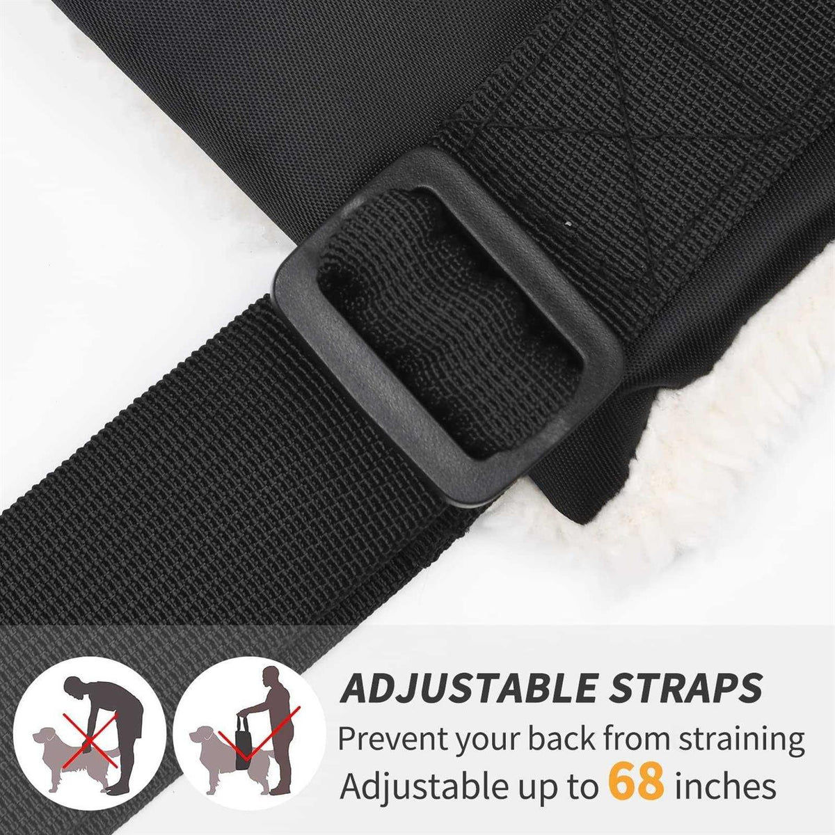 Adjustable Dog Lift Harness O768