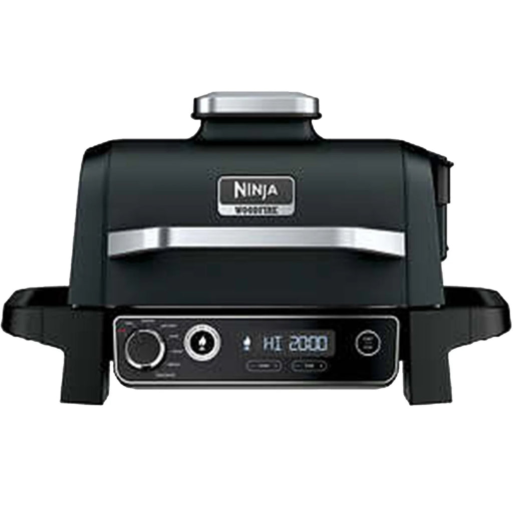 Restored 7-in-1 Outdoor Grill & Smoker and Air Fryer F982