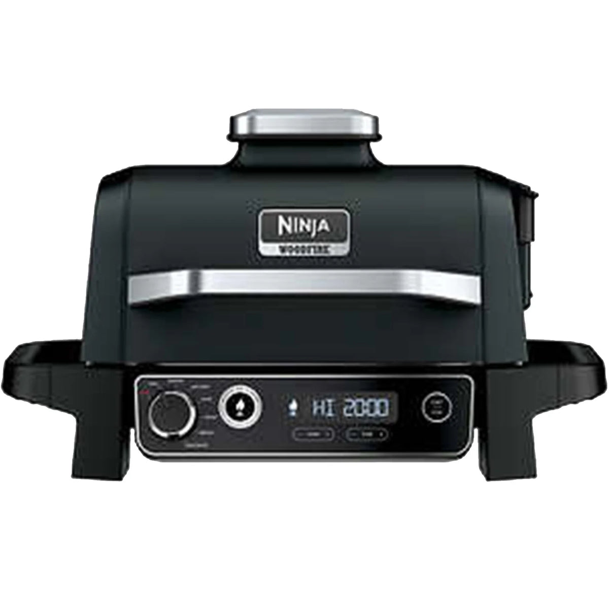 Restored 7-in-1 Outdoor Grill & Smoker and Air Fryer F982