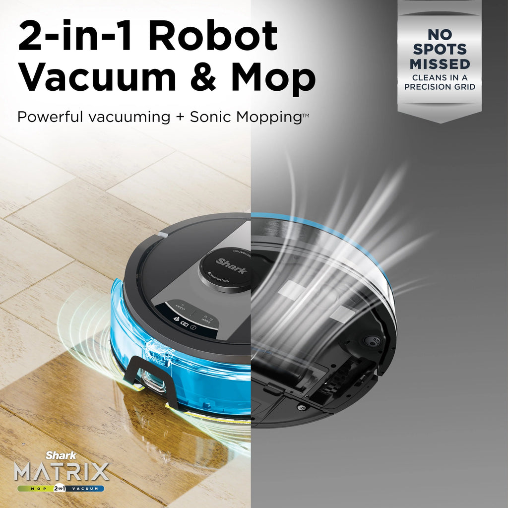2-in-1 Robot Vacuum & Mop A177546