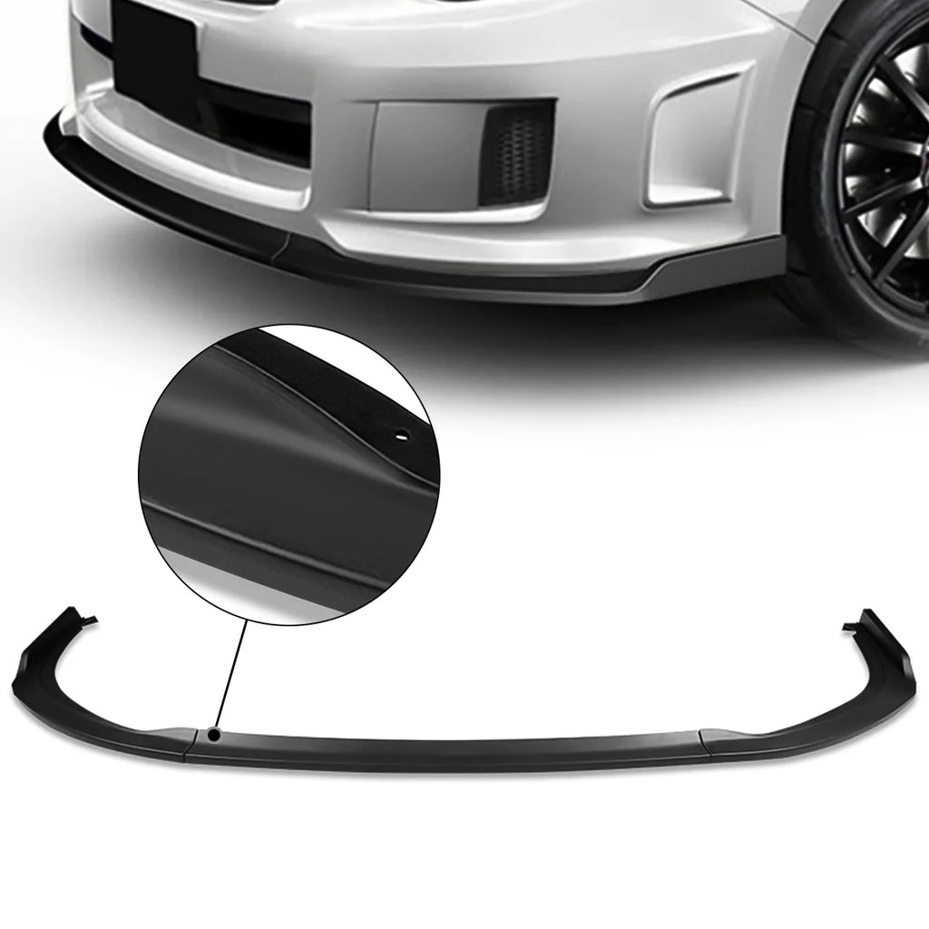 Matte Black Finish Car Front Bumper Lip Guard Body Kit G736