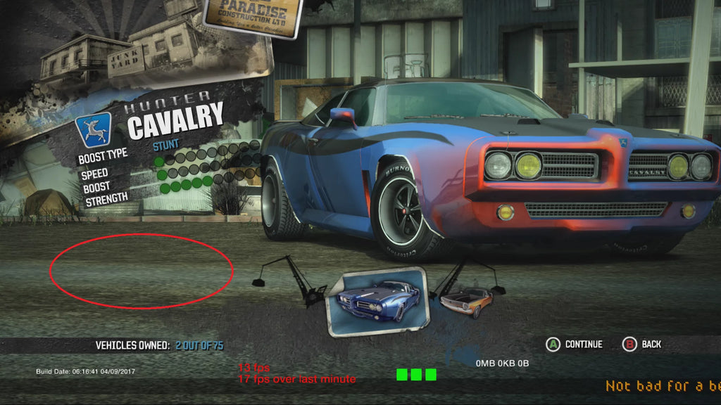 Burnout Paradise Remastered PlayStation 4 X3664
