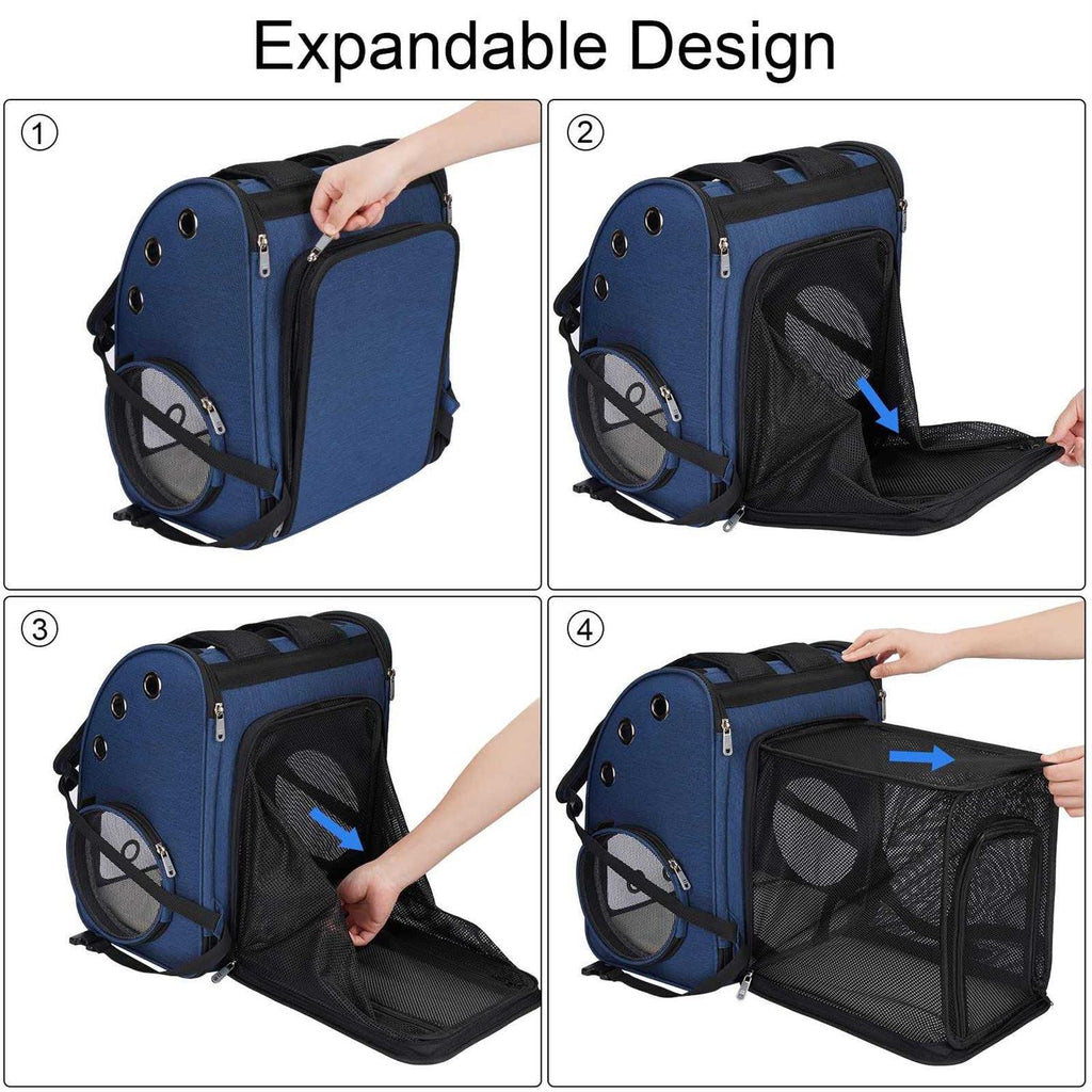 Expandable Pet Carrier Backpack E150458