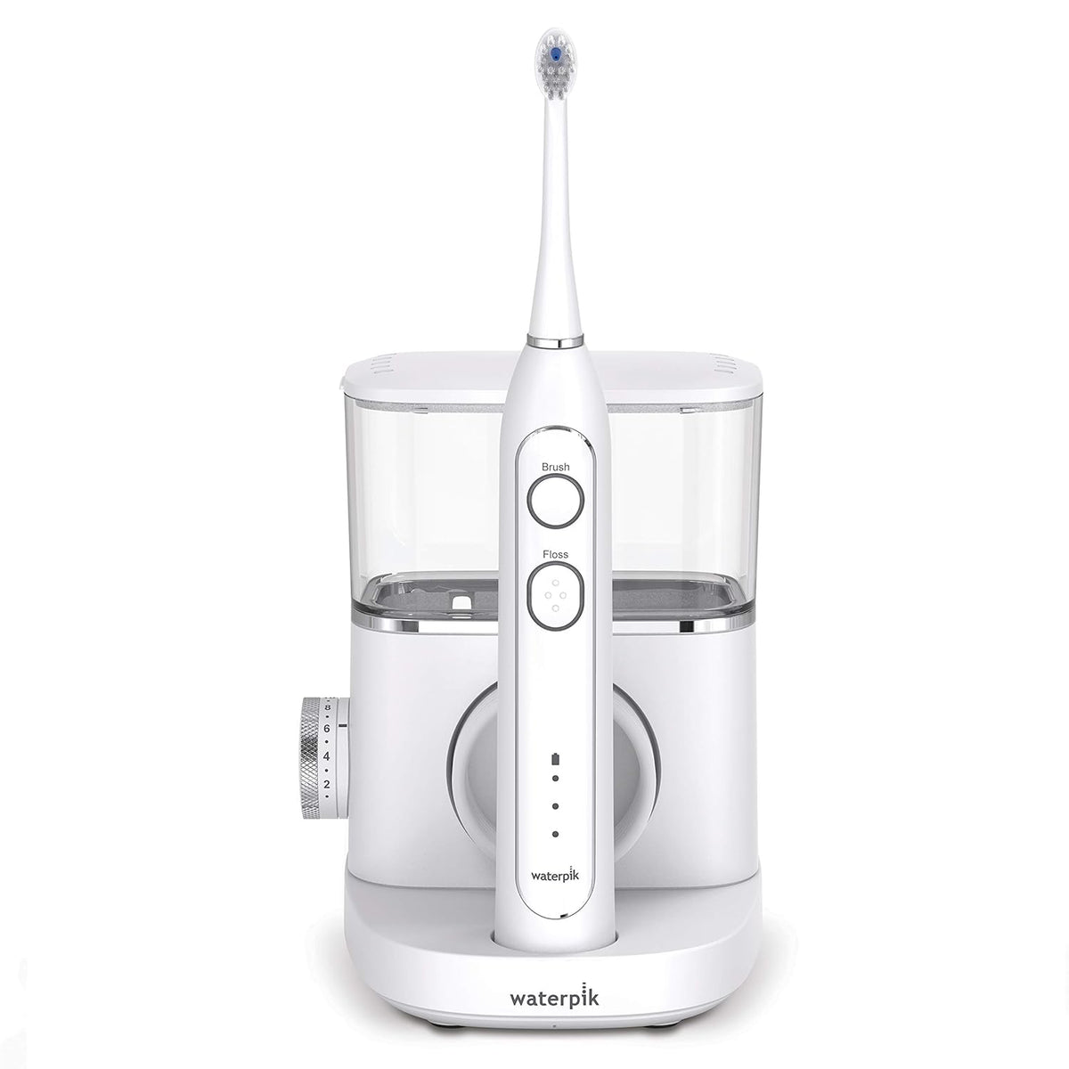 White Electric Toothbrush and Water Flosser Combo W70939