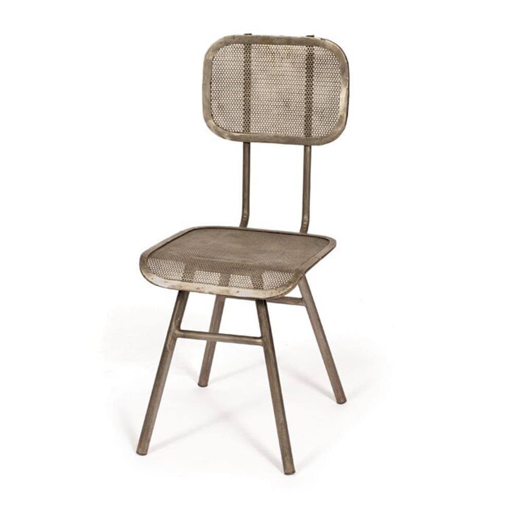 Rustic Dining Side Chair in Brown U746