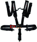 Black 5 Points Safety Harness Set with Shoulder Pads, Pack of 2 F8433