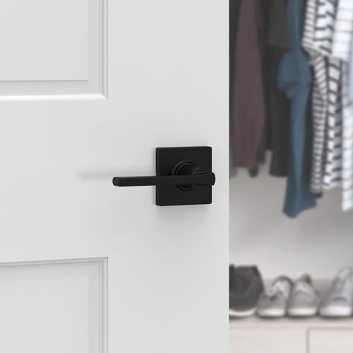 Matte Black Interior Privacy Door Handle 10 Pack T8332