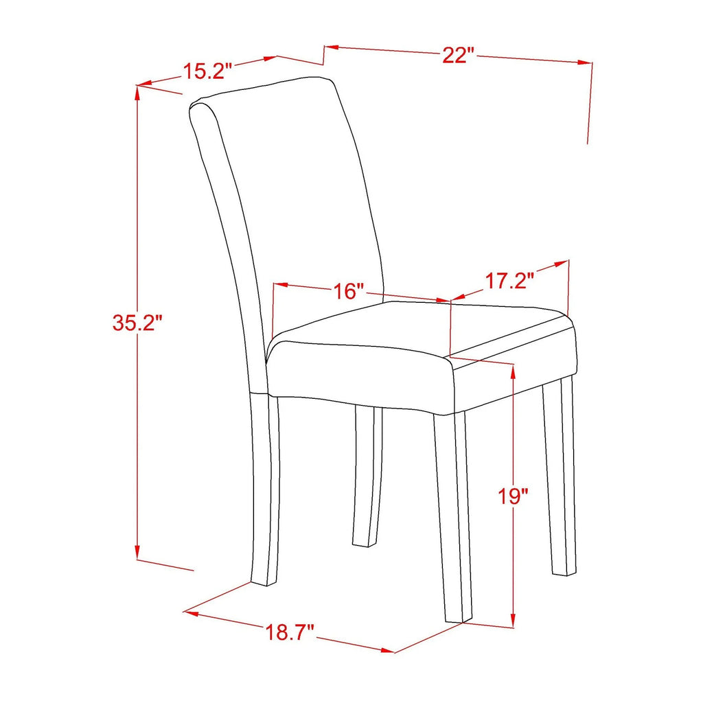 3-piece Wood Dining Set H820