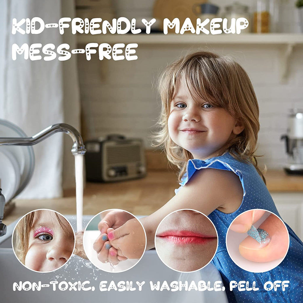 21pcs Washable Kids Makeup Toy Kit C623674