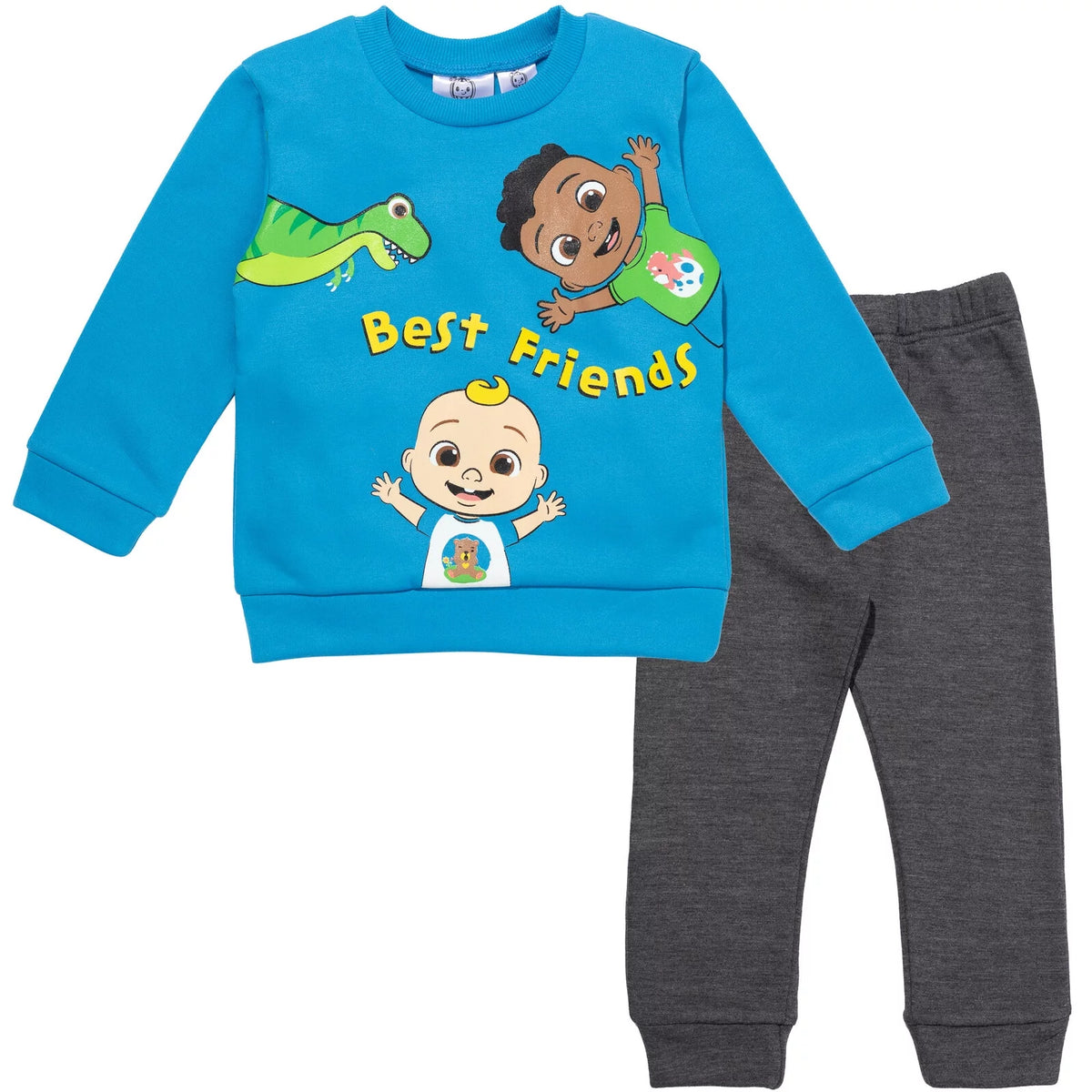 Toddler Boys Fleece Pullover Sweatshirt and Pants Set T708