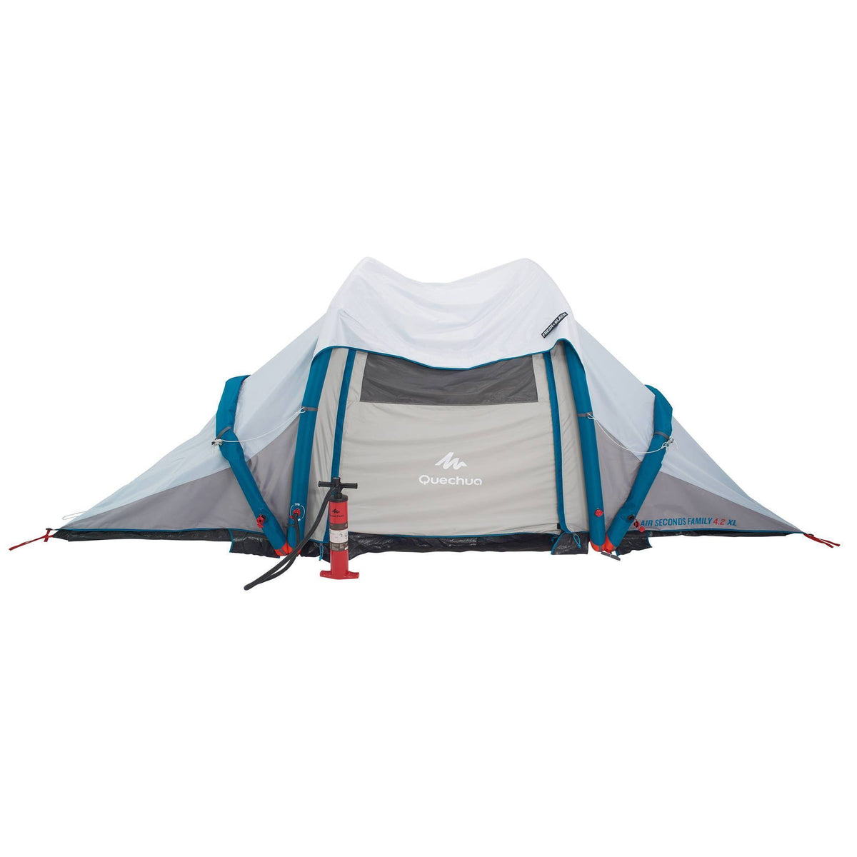 4.2 Inflatable Camping Tent, 4 Person, Black H90922