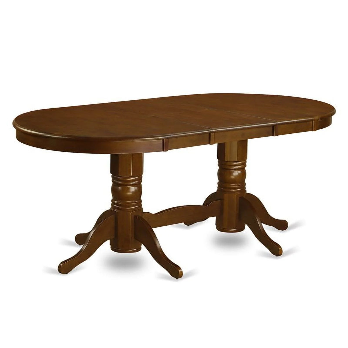 5-piece Espresso Wood Dining Table Set I5547