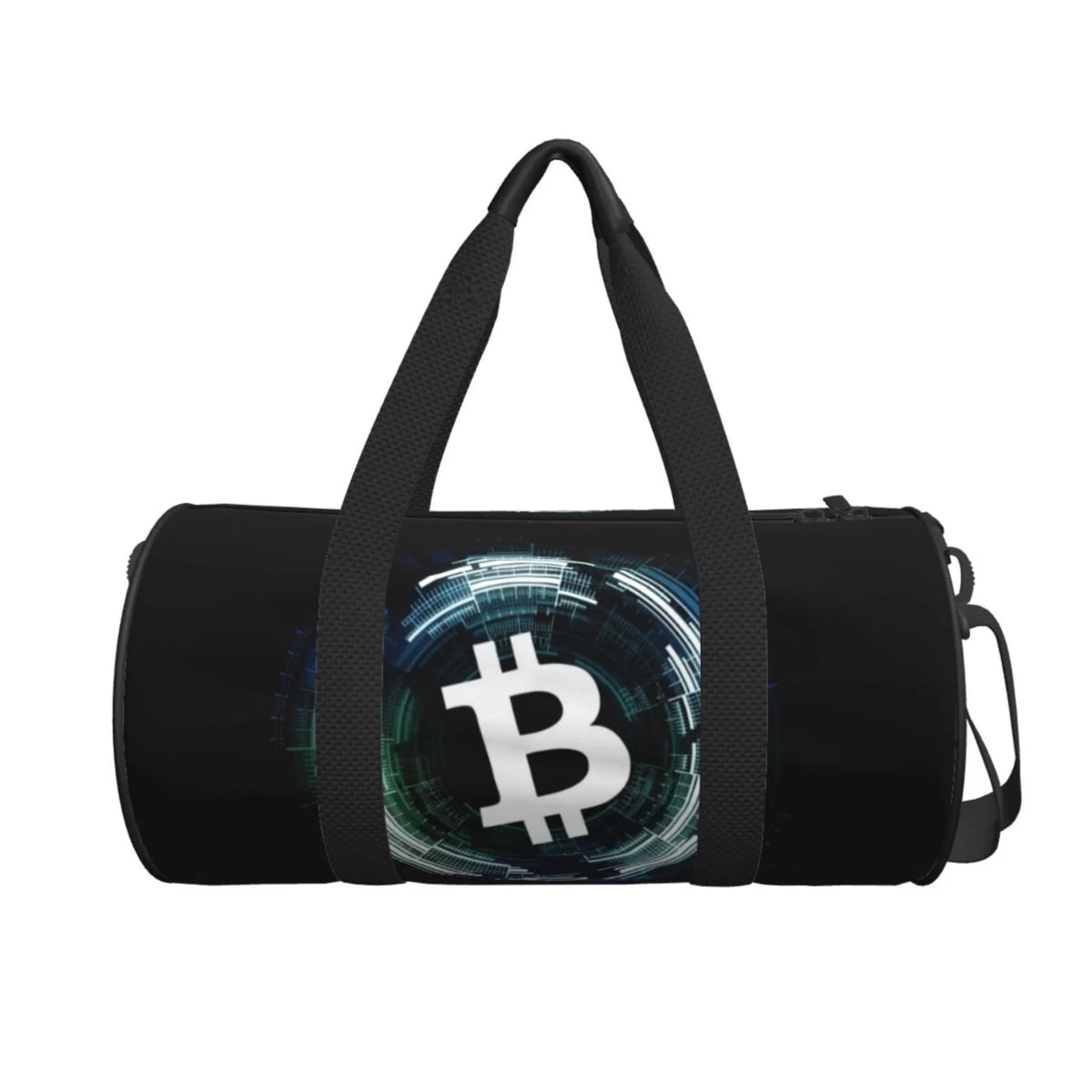Cryptocurrency Blockchain Bitcoin Unisex Large Duffle Bag J7900