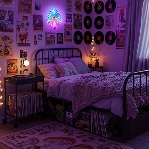 Mushroom Neon Sign Dimmable Mushroom Led Sign N53160