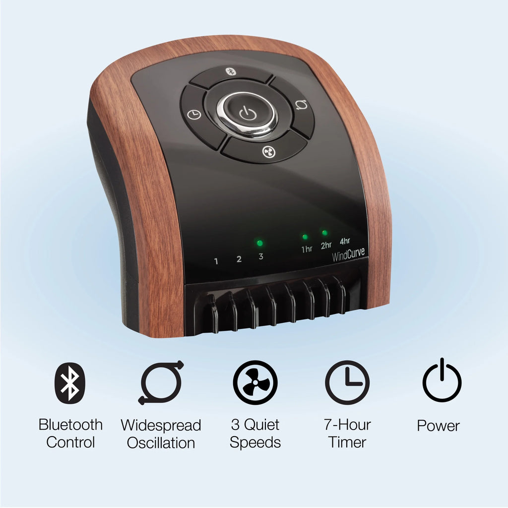 Black Oscillating Tower Fan G7501