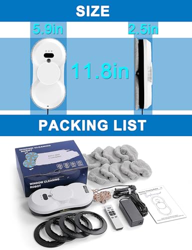 Window Cleaning Robot with Dual Spray B1889