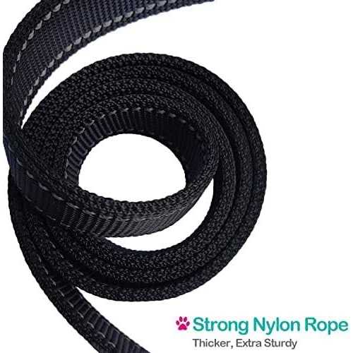 Short Padded Handle Heavy Duty Nylon Dog Leash G78122