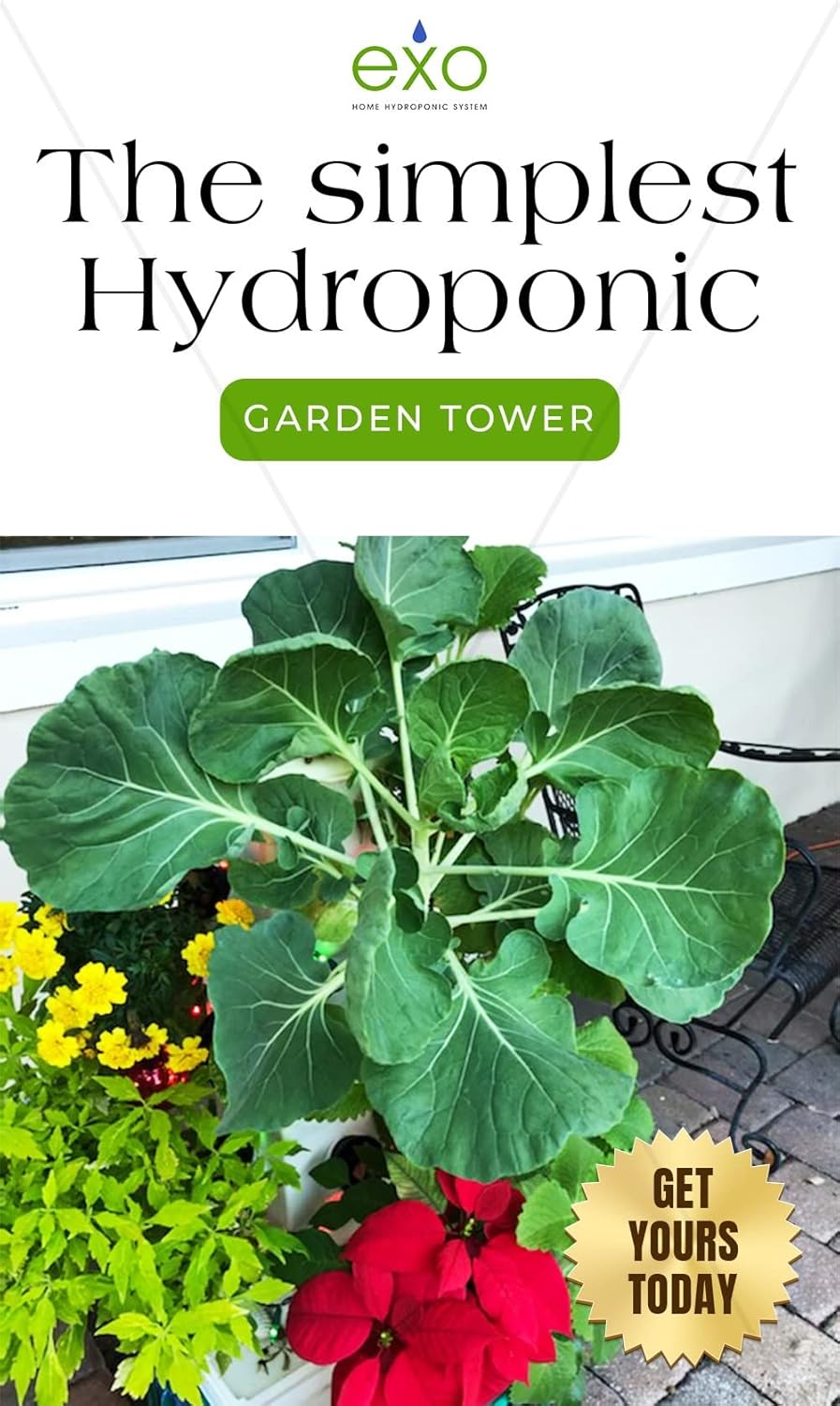 Vertical Hydroponic Garden Tower System T81196