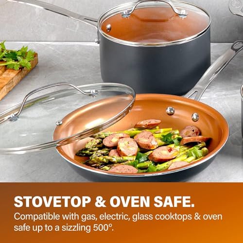 15 Pc Non Stick Ceramic Cookware Set D4928