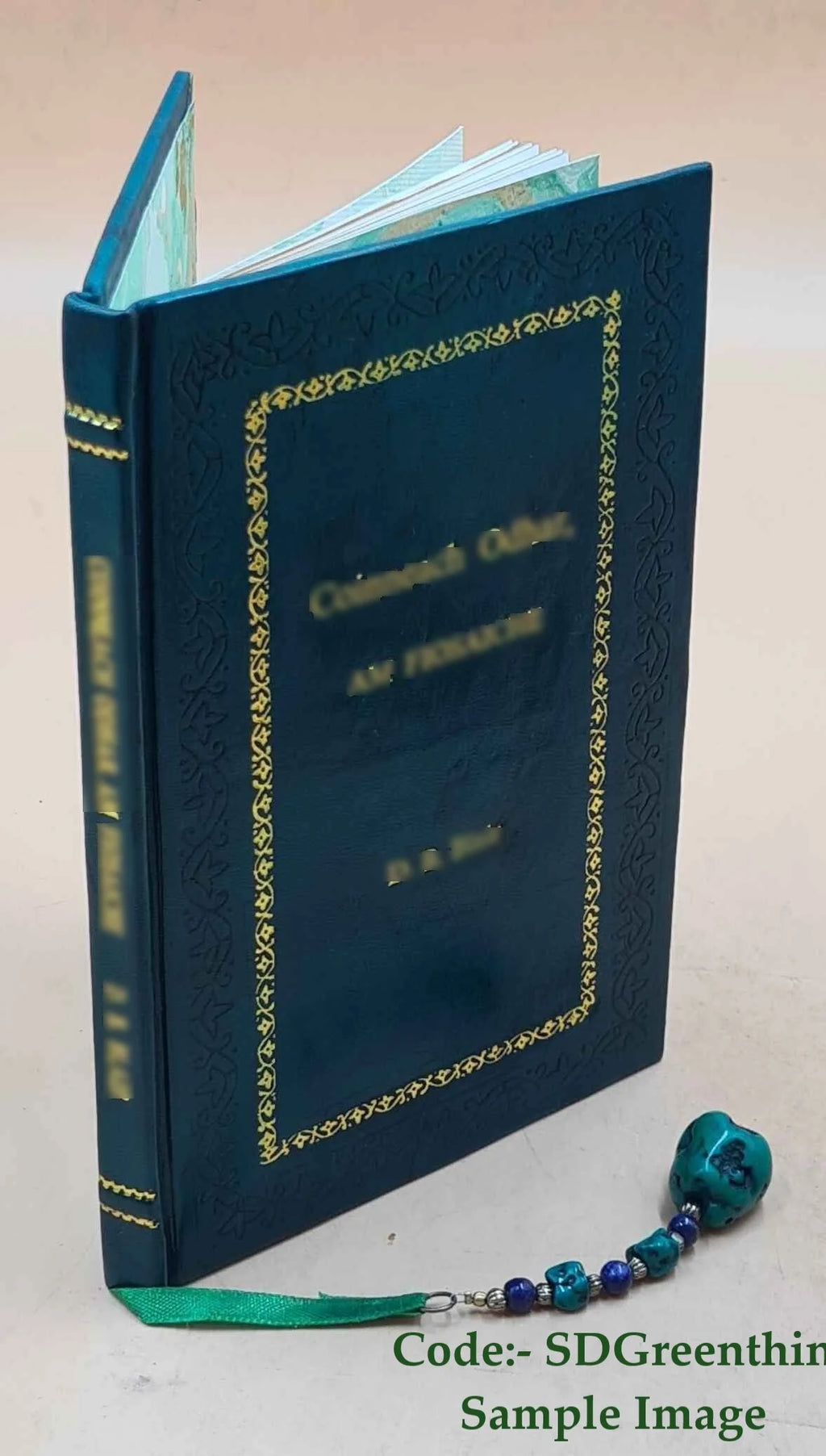 Premium Leather Bound Book Y753675