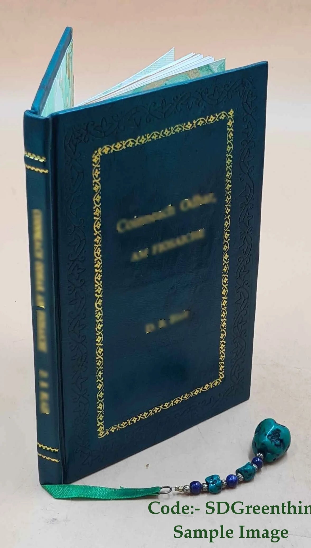Premium Leather Bound Book Y753675