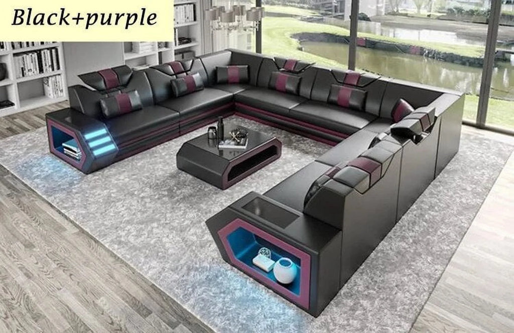 7 Seater Fabric Sofa Set E84962