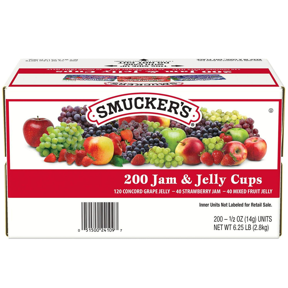 Assorted Jelly Cups (0.5 oz., 200 ct.) E403